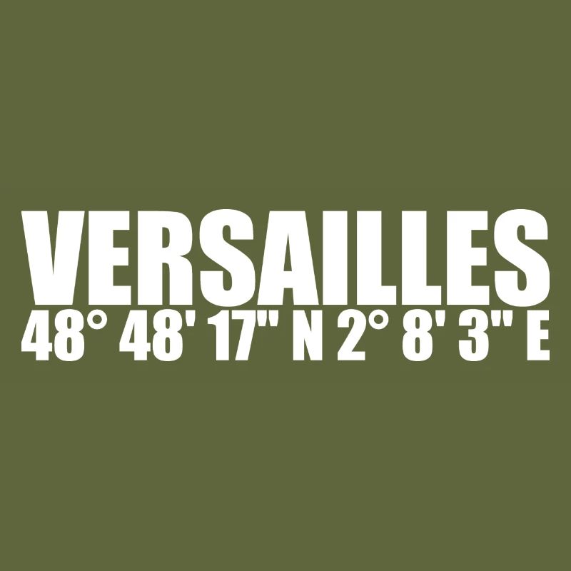 Versailles coordinates