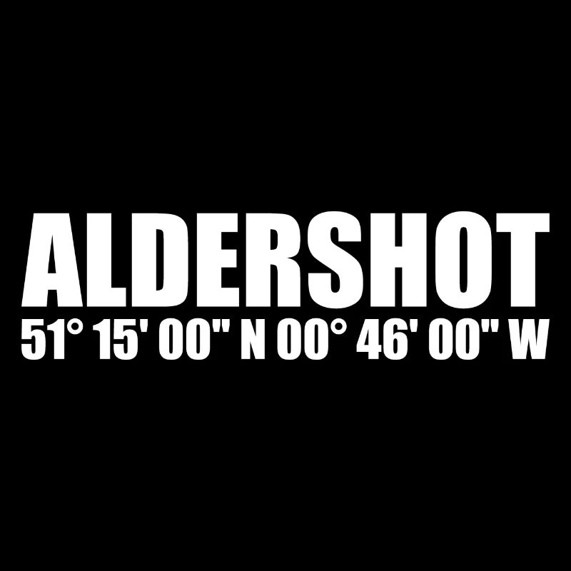Coordonnées d’Aldershot