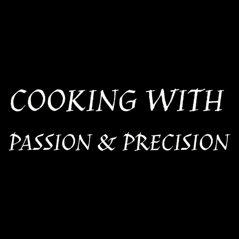 Kochen mit Leidenschaft Präzision