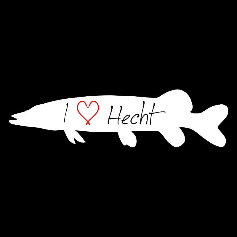I Love Pike white