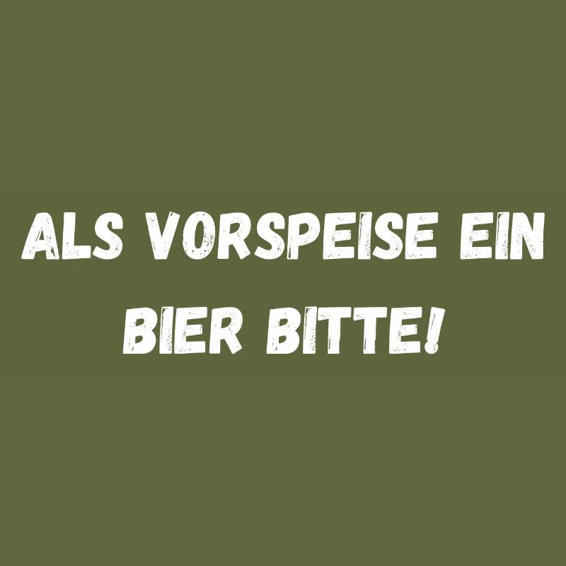 Als Vorspeise ein Bier bitte!