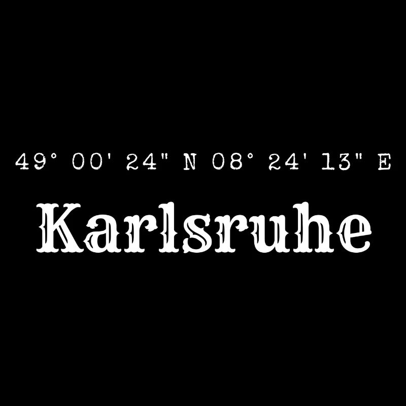 Coordonnées de Karlsruhe