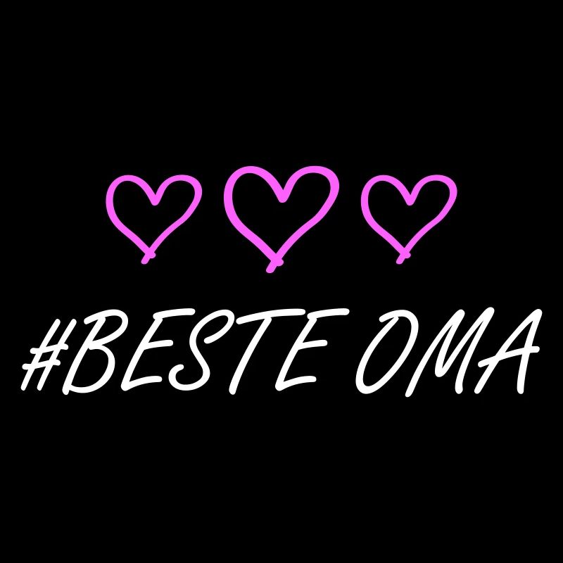 Beste Oma Herz Liebe
