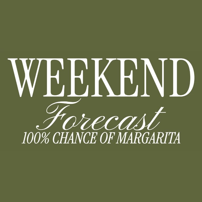 Weekend Forecast 100% Chance Margaritas