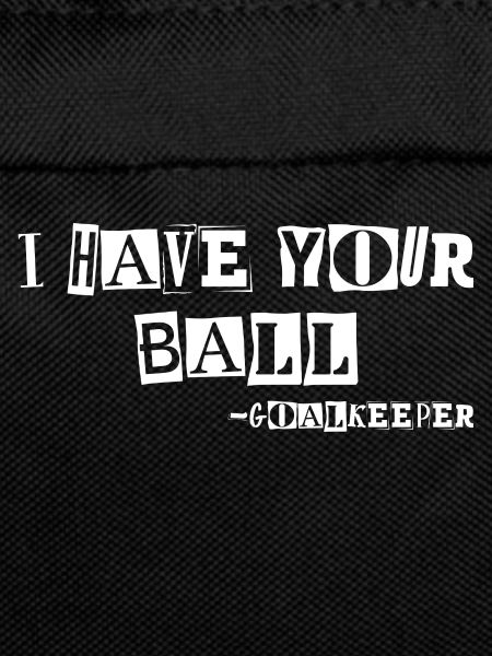 Soccer Goalkeeper Ransom Note