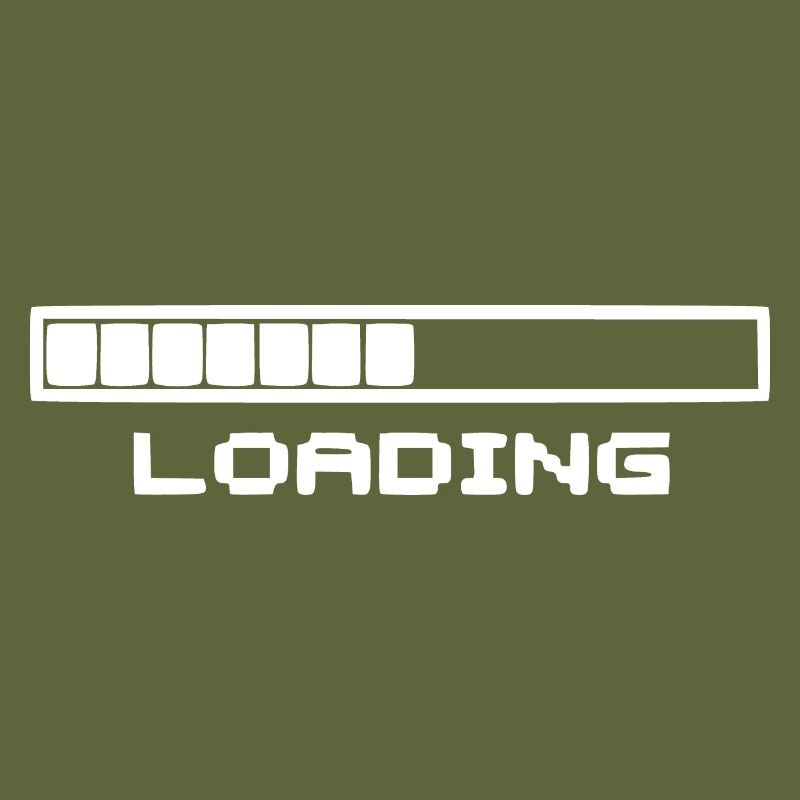 Loading bar white