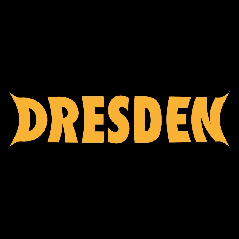 Dresden - Schriftzug - Sachsen
