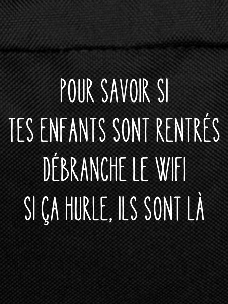 débranche le wifi