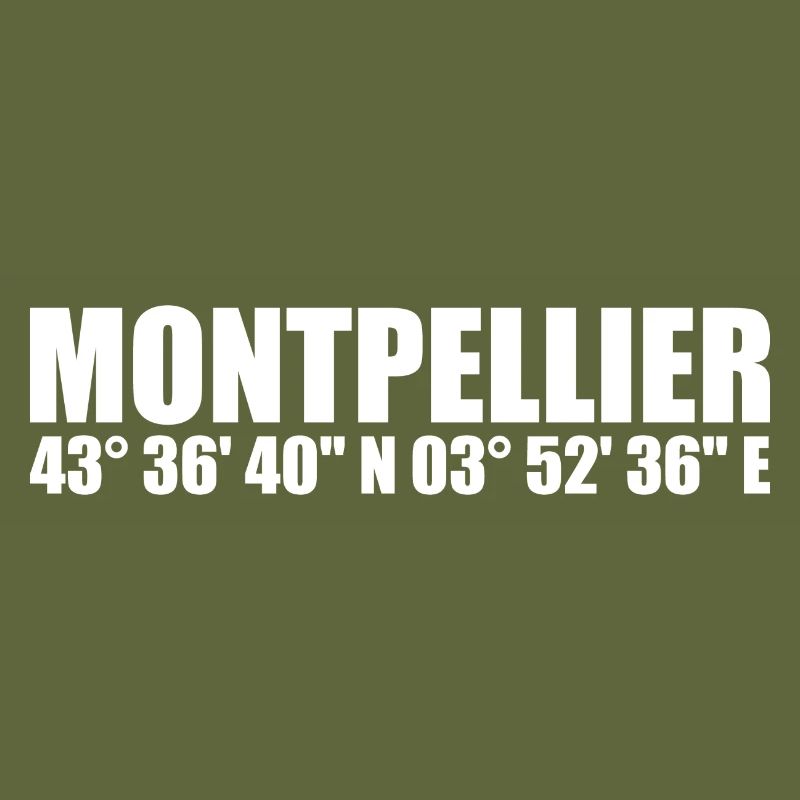 Montpellier Coordinates