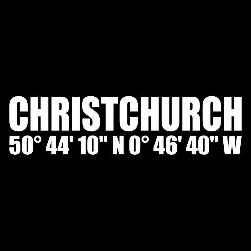 Christchurch coordinates