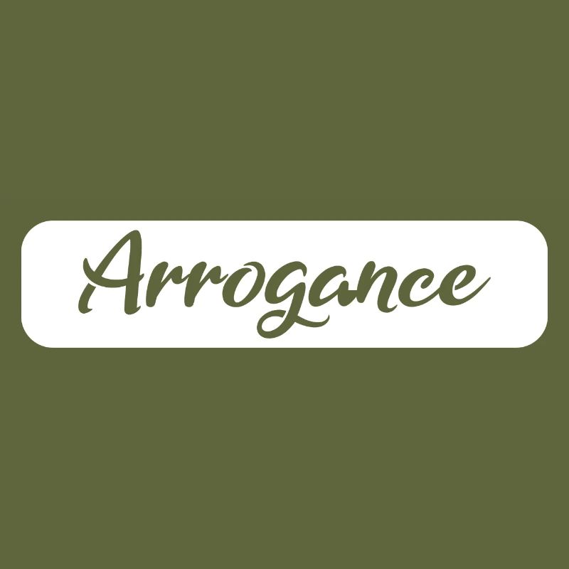 Arrogance Gift white