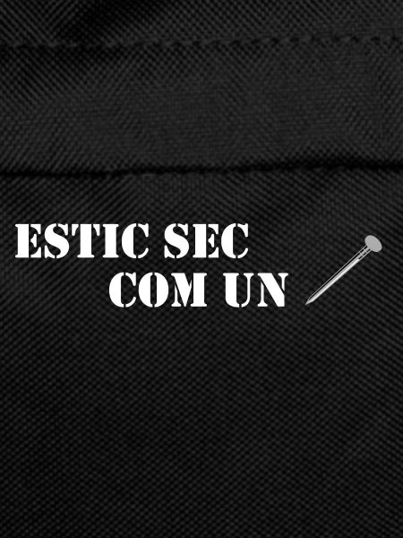 Estic sec com un clau