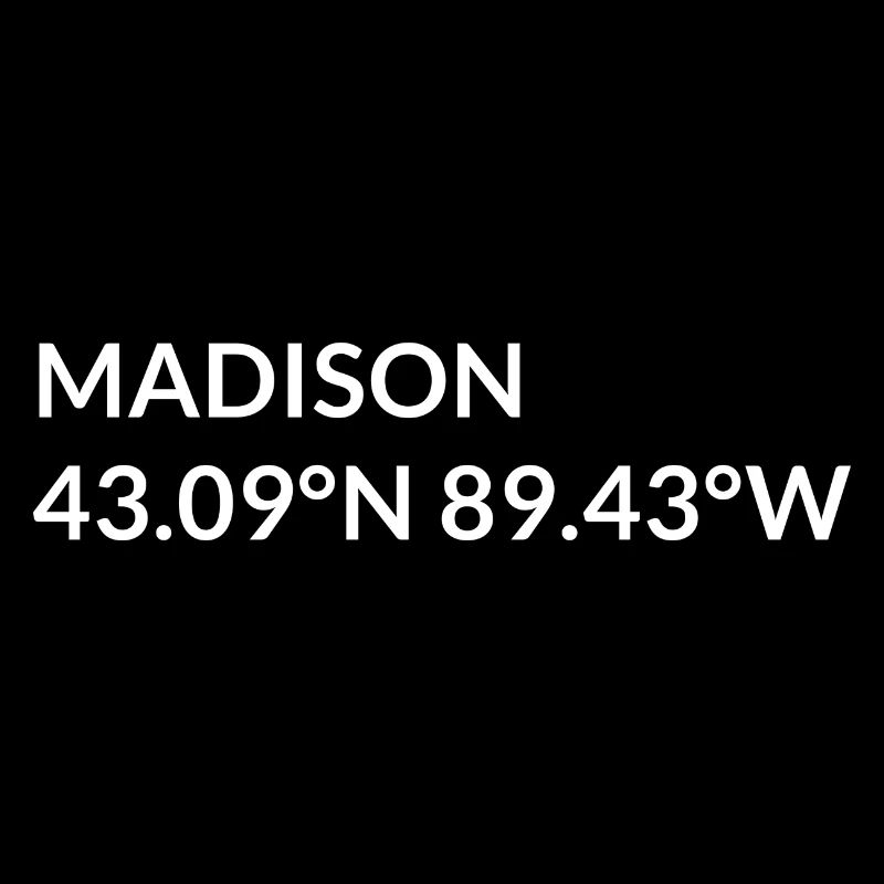 Madison, Wisconsin, United States Coordinates