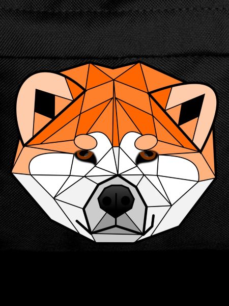 Akita Inu Geometric