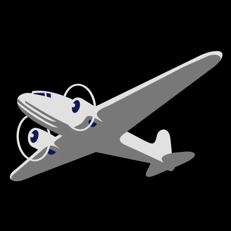 Propeller plane
