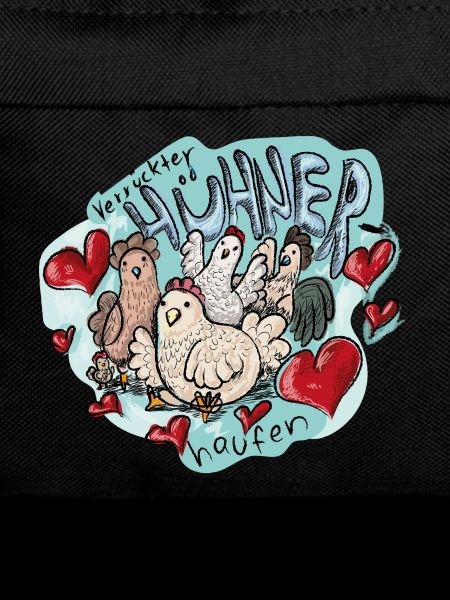 Verrückter Hühnerhaufen