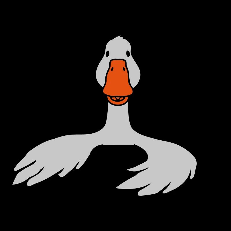 Hinter Mauer Gans Comic