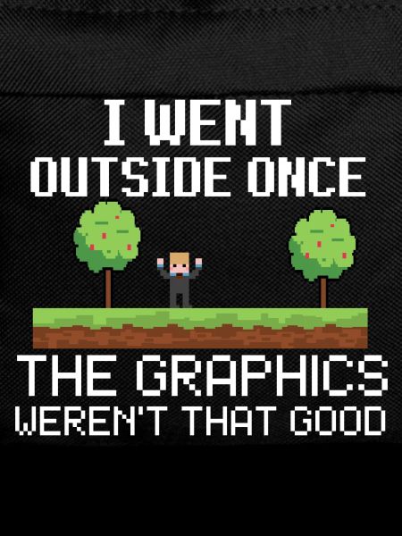 I Went Outside Once Pixel Meme