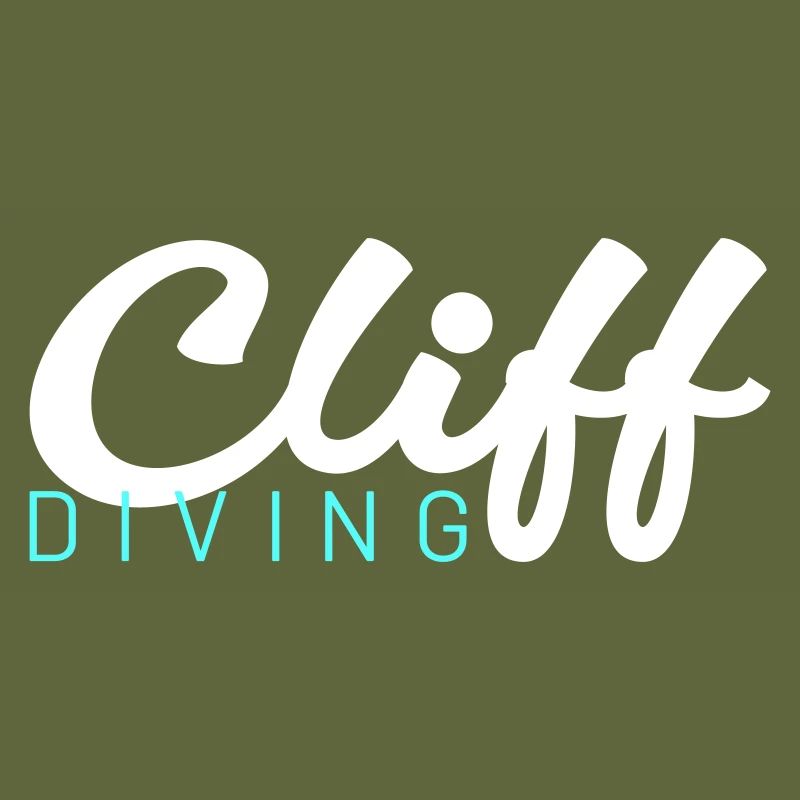 cliff diving