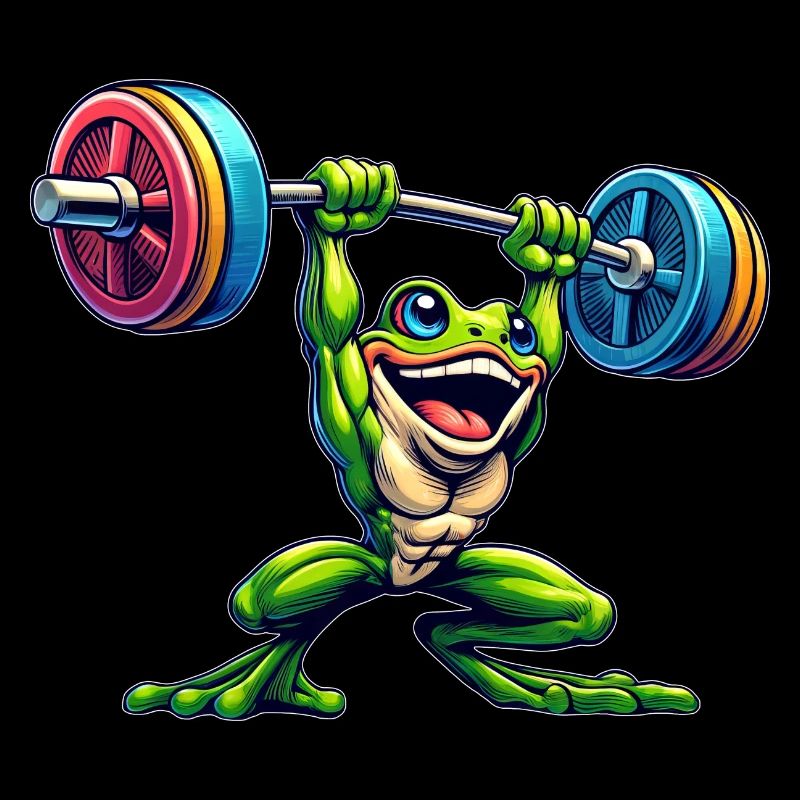 Entraînement d’haltères Frog Toad