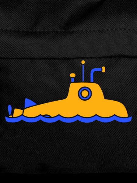 Surfaced Submarine Water Surface Dive
