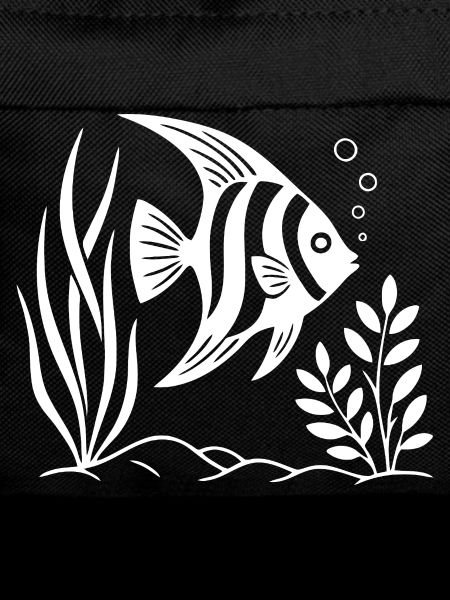 Underwater Fish Illustration for Apparel