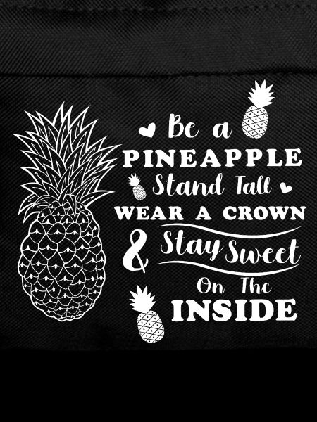 Ananas-Zitat-Grafik für den Sommer