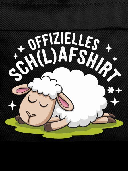 Funny Sheep with School Shirt Design