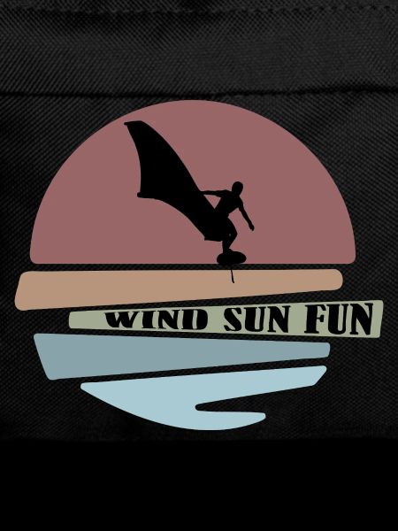 Wingfoil sunset Silhouette