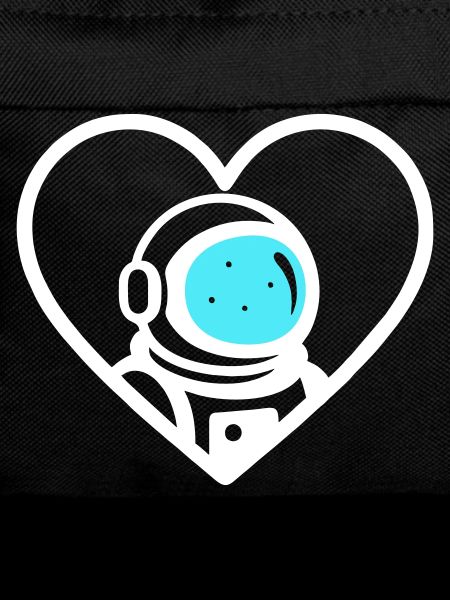 Astronaut Heart Space Cosmic Helmet