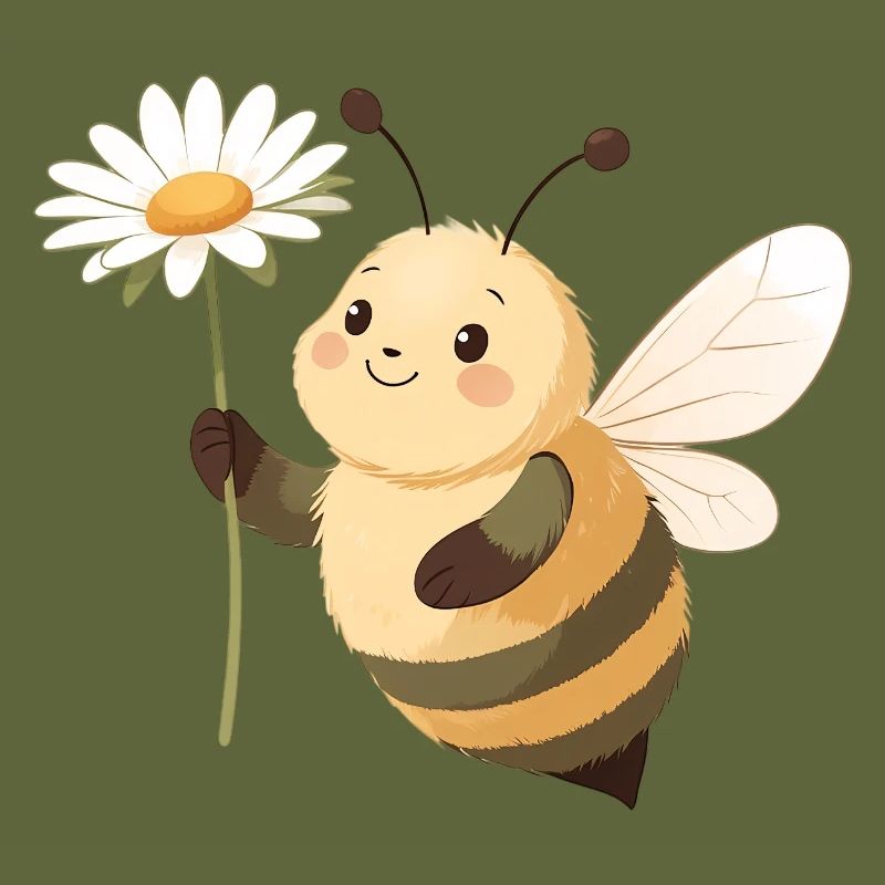 Fleur Abeille Fleur Joyeuse