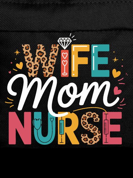Wife Mom Nurse Leopard