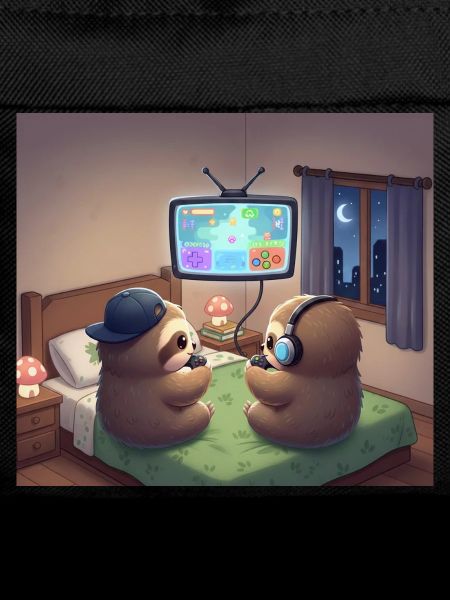 Sloth Night Gamer