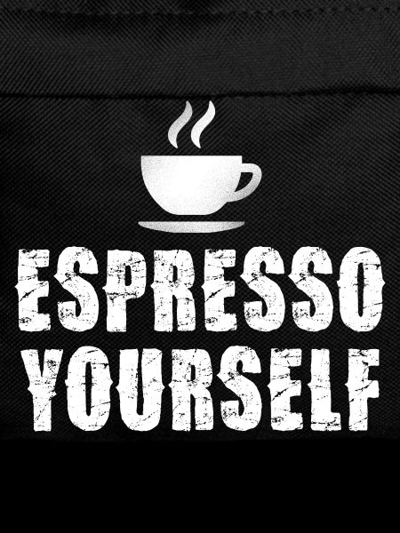 Espresso Yourself Typographic Cup