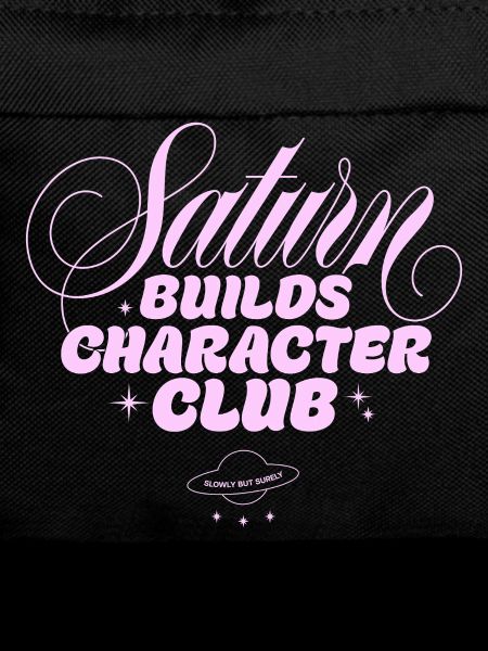 Saturn Character Club Print