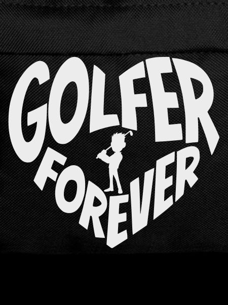 Golfer Forever Heart with Golfer