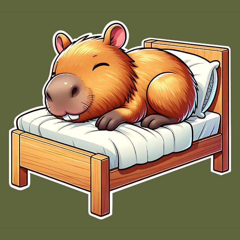 Capybara Schlafen