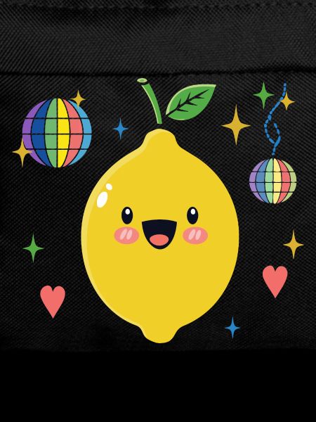 Pride Lemon Disco Illustration