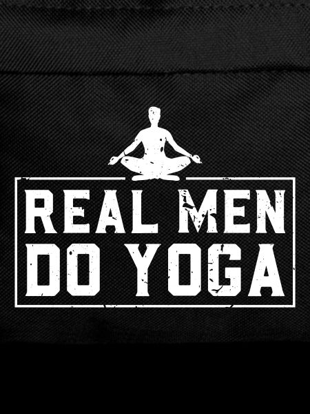 Real men do yoga