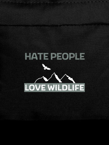 Hate people love wildlife