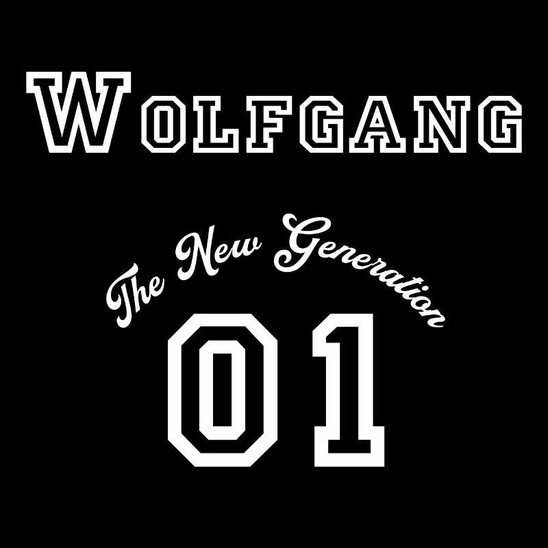 Prénom: Wolfgang - « The New Generation », blanc