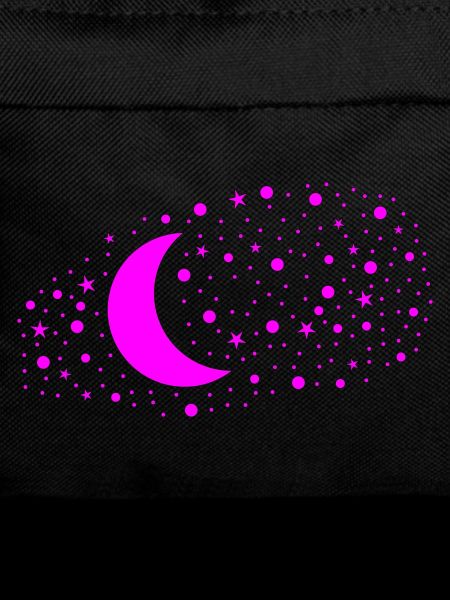Moon and stars