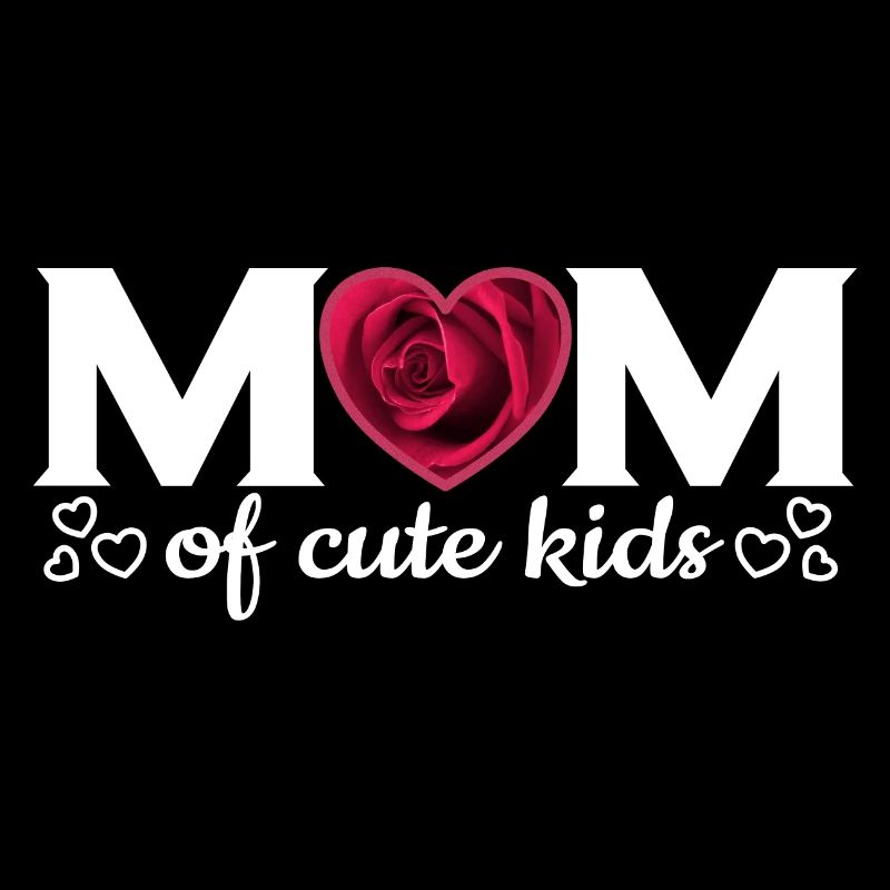 Maman d’enfants mignons