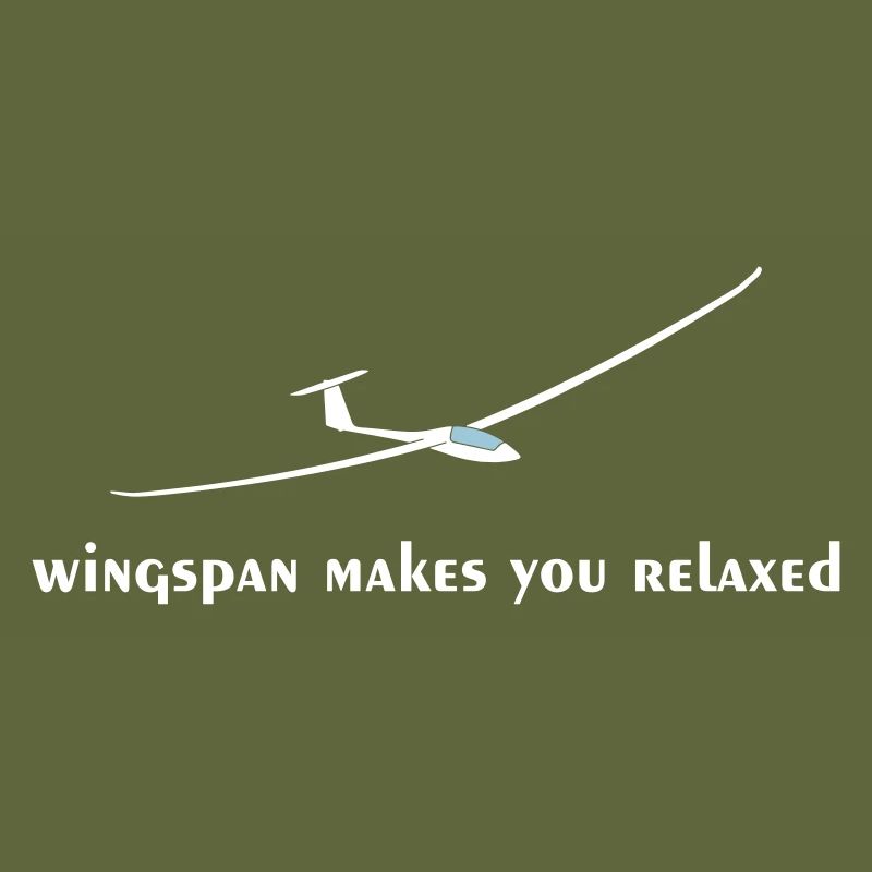 Wingspan funny saying glider pilot