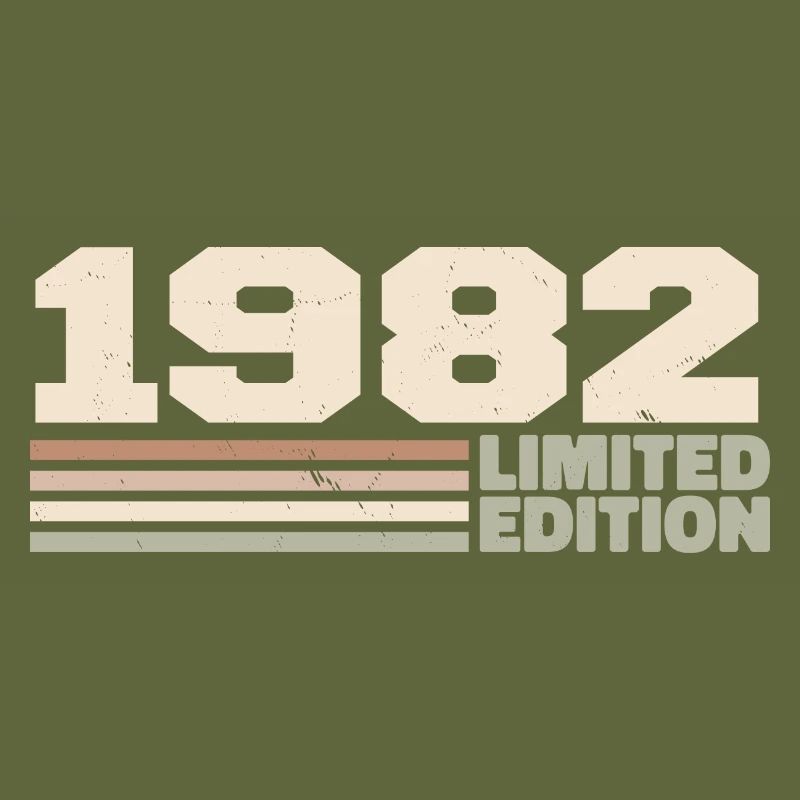 1982 Geburtstagsgeschenk 1982 limitierte Auflage 1982