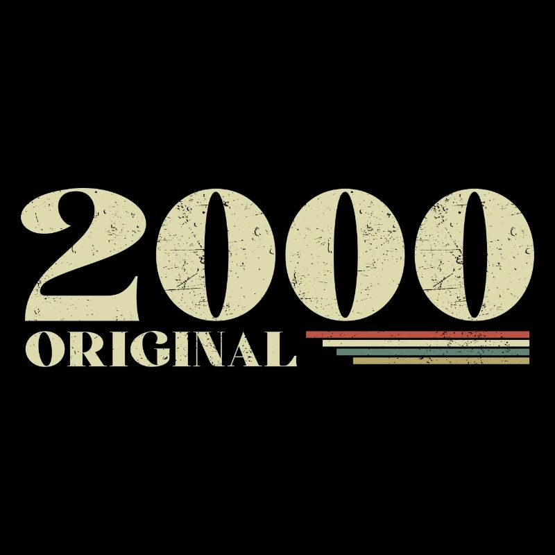 Original 2000 Vintage 2000 Anniversary 2000 Retro