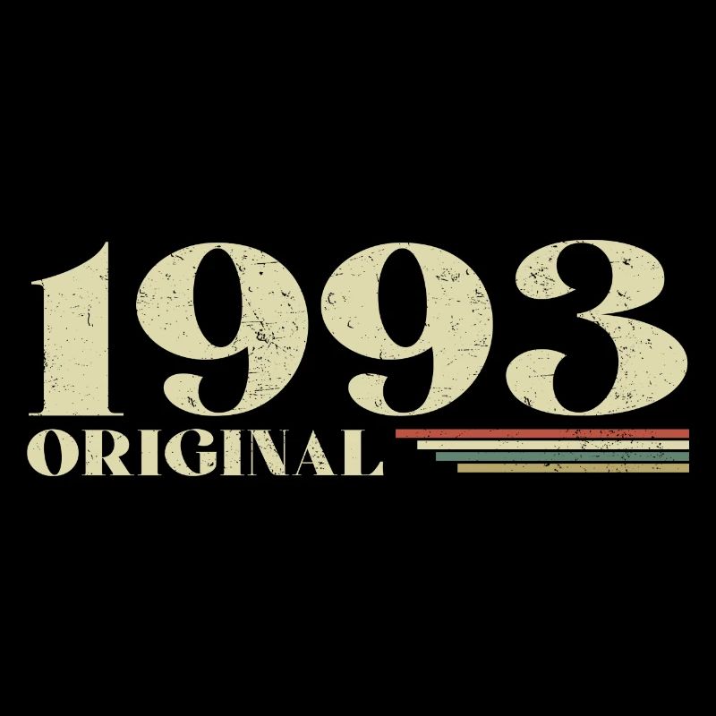Original 1993 Vintage 1993 anniversaire 1993 rétro