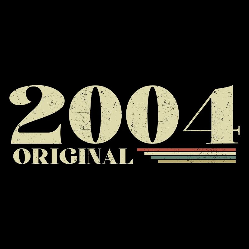 Original 2004 Vintage 2004 anniversaire 2004 rétro