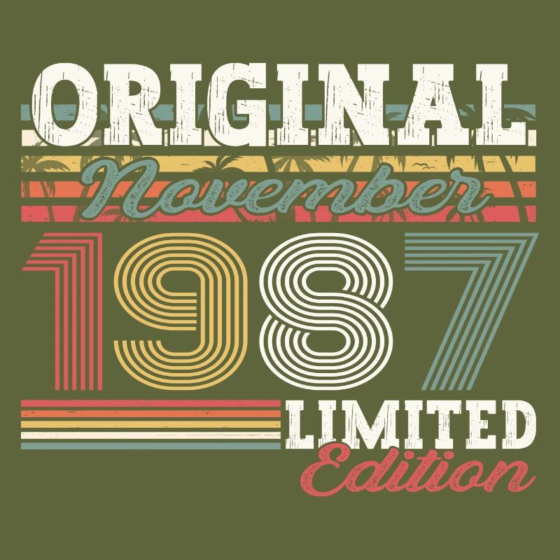 Original November 1987 35th Birthday Gift