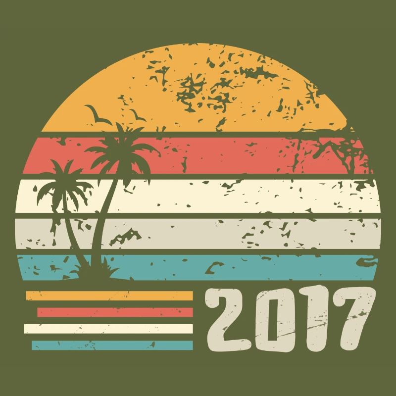2017 Jubiläumsgeschenk - Made in 2017 Retro 2017